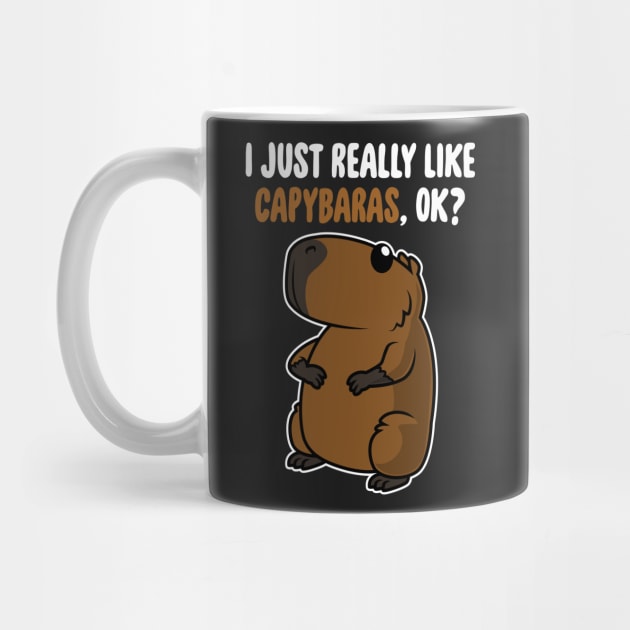 I Just Really Like Capybaras OK ? Cute Toddlers Kids product by theodoros20